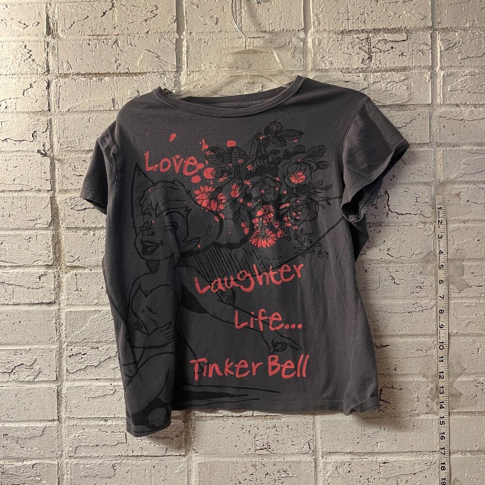 Vintage Disney Tinker Bell Graphic Tee – Size XL
